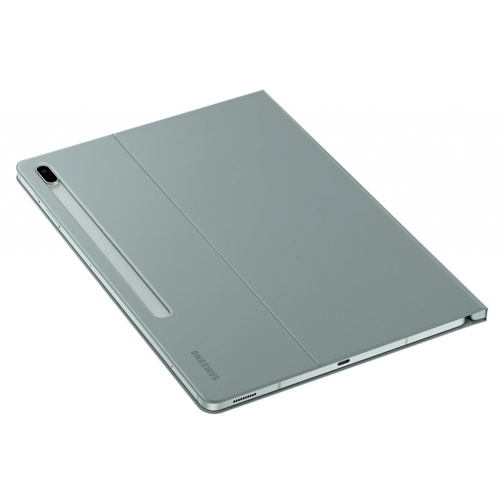 Чохол до планшета Samsung Book Cover Galaxy Tab S7 FE / S7+ (T735/975) Light Green (EF-BT730PGEGRU) - зображення 7