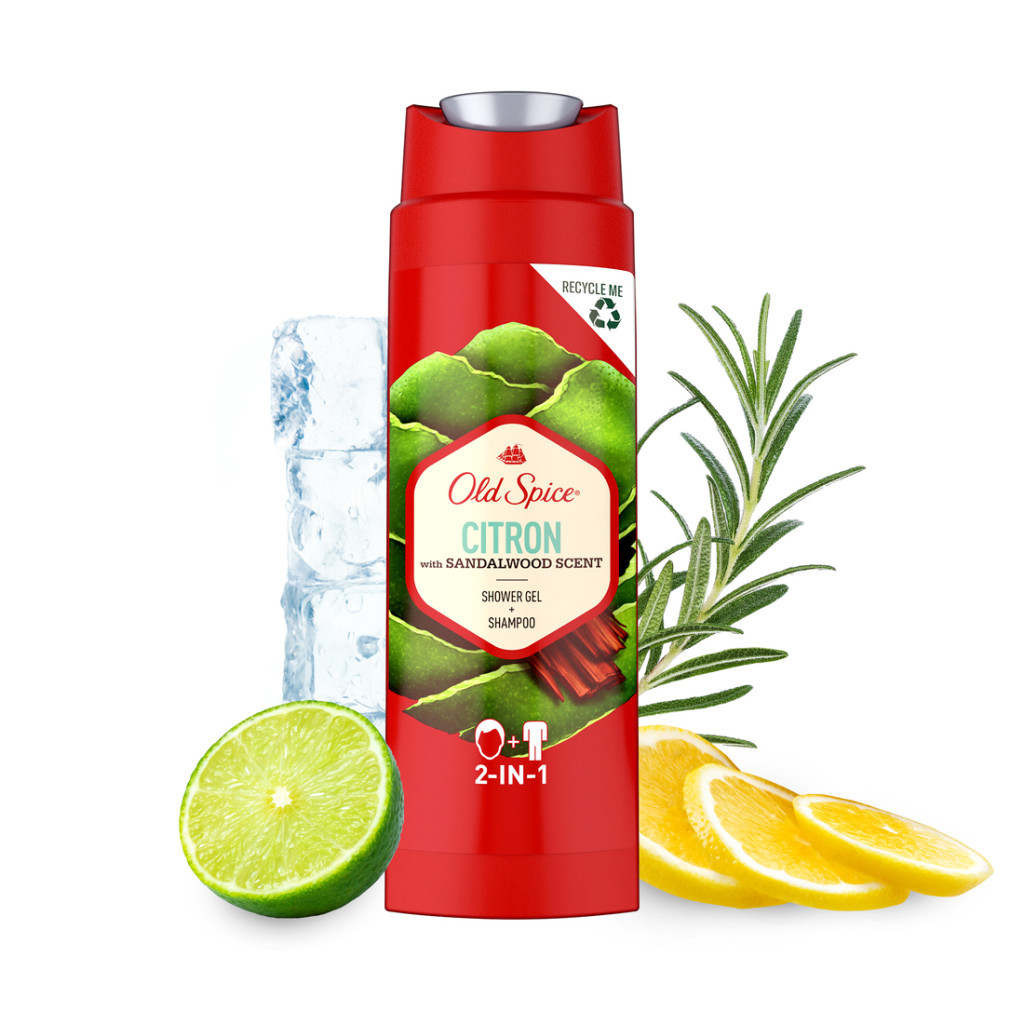 Гель для душу Old Spice Citron 250 мл (4084500979529) - зображення 4