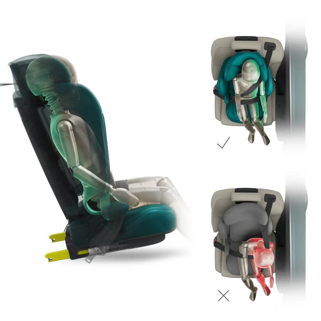 Автокрісло Kinderkraft Unity 2 i-Size Green (KCUNIT02GRE0000) (5902533928354) - picture 7