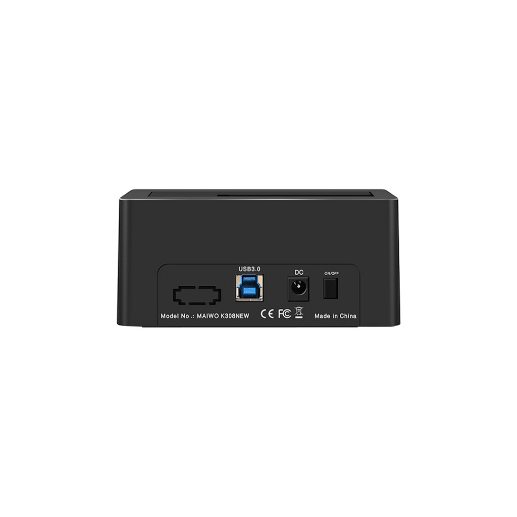 Док-станція для накопичувачів Maiwo HDD 2.5"/3.5" SATA/SSD USB 3.0 (K308P) - зображення 4