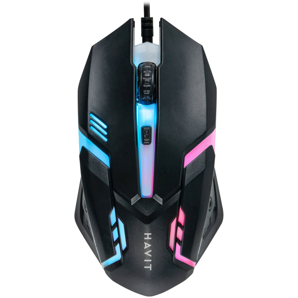 Мишка Havit HV-MS4239 USB Black (6939119042073) - зображення 1