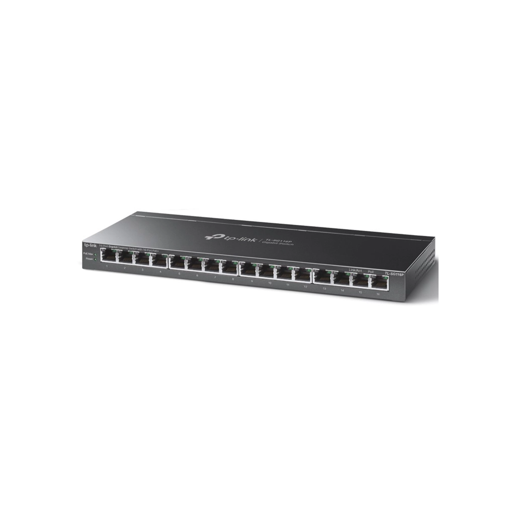 Комутатор мережевий TP-Link TL-SG116P - зображення 2