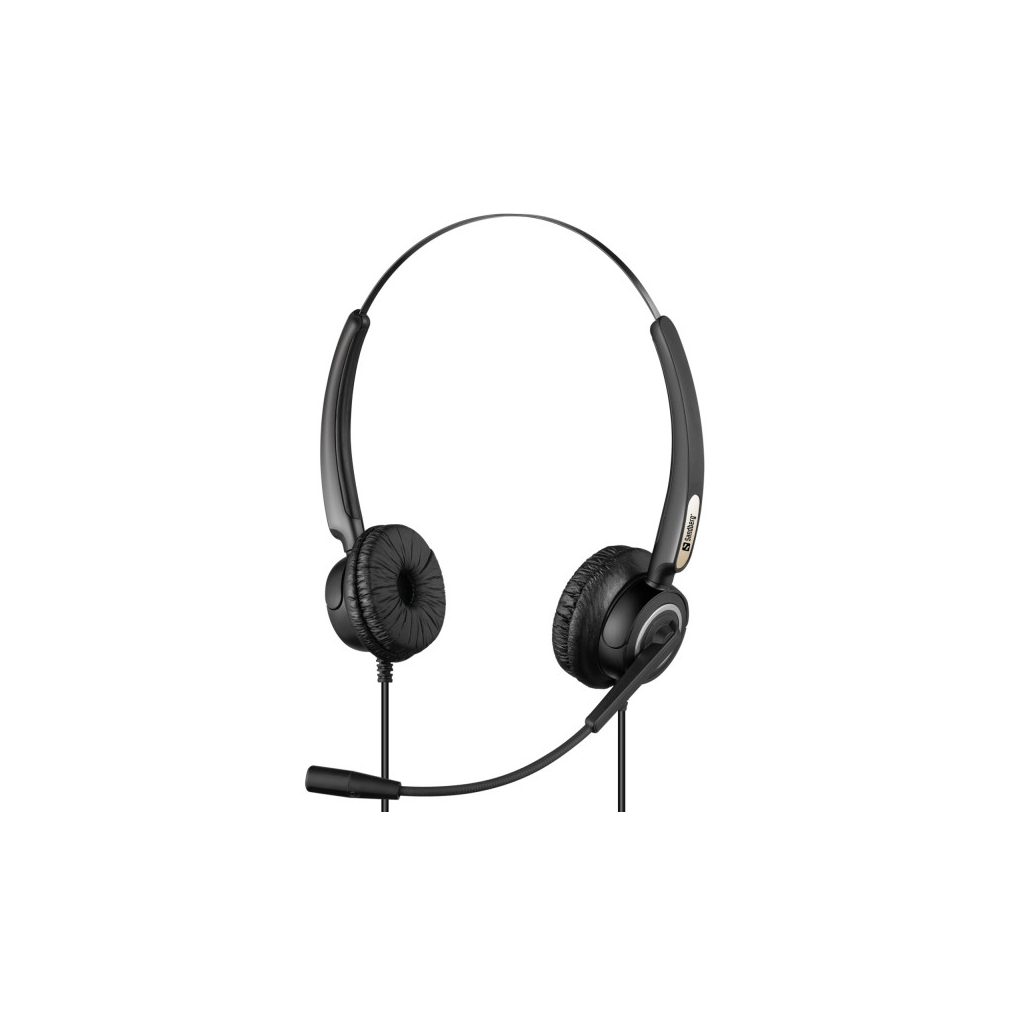 Навушники Sandberg Office Headset Pro Stereo USB Black (126-13) - зображення 1