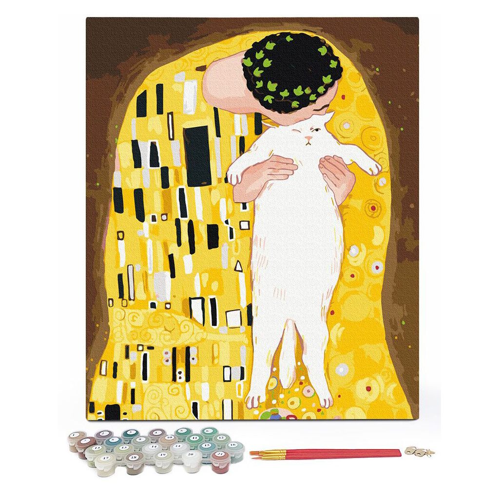 Картина по номерам Orner Поцілунок 40х50 см (orner-1413) - зображення 3