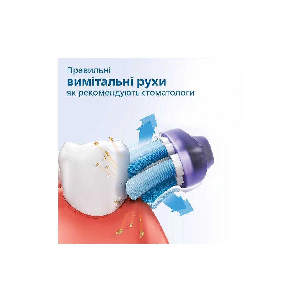 Електрична зубна щітка Philips HX6803/04 - зображення 3