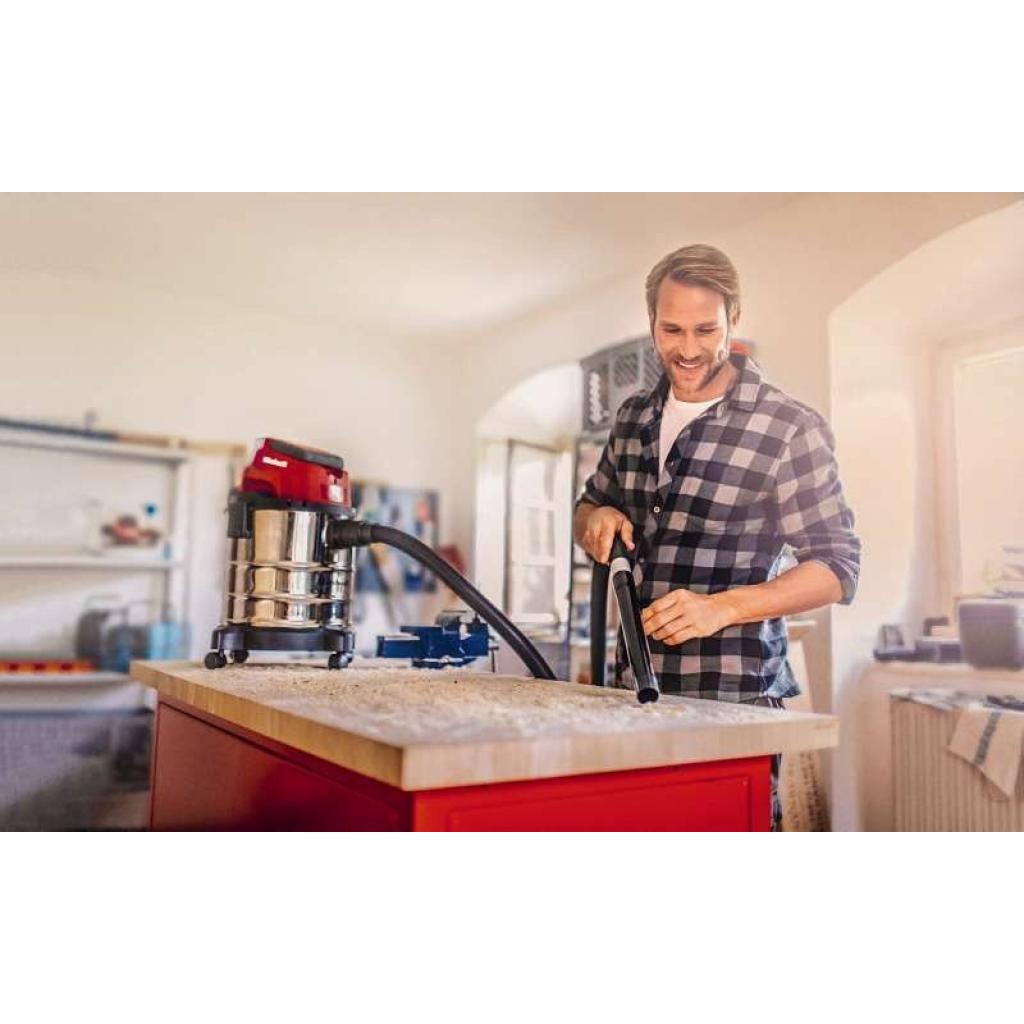 Пилосос будівельний Einhell TC-VC 18/20 Li S - Solo (Без АКБ та ЗП) (2347130) - зображення 6