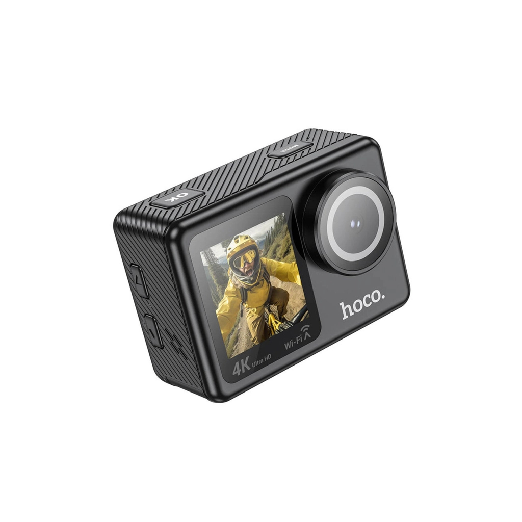 Екшн-камера HOCO DV101 Dual color screen Black (6942007616805) - зображення 2