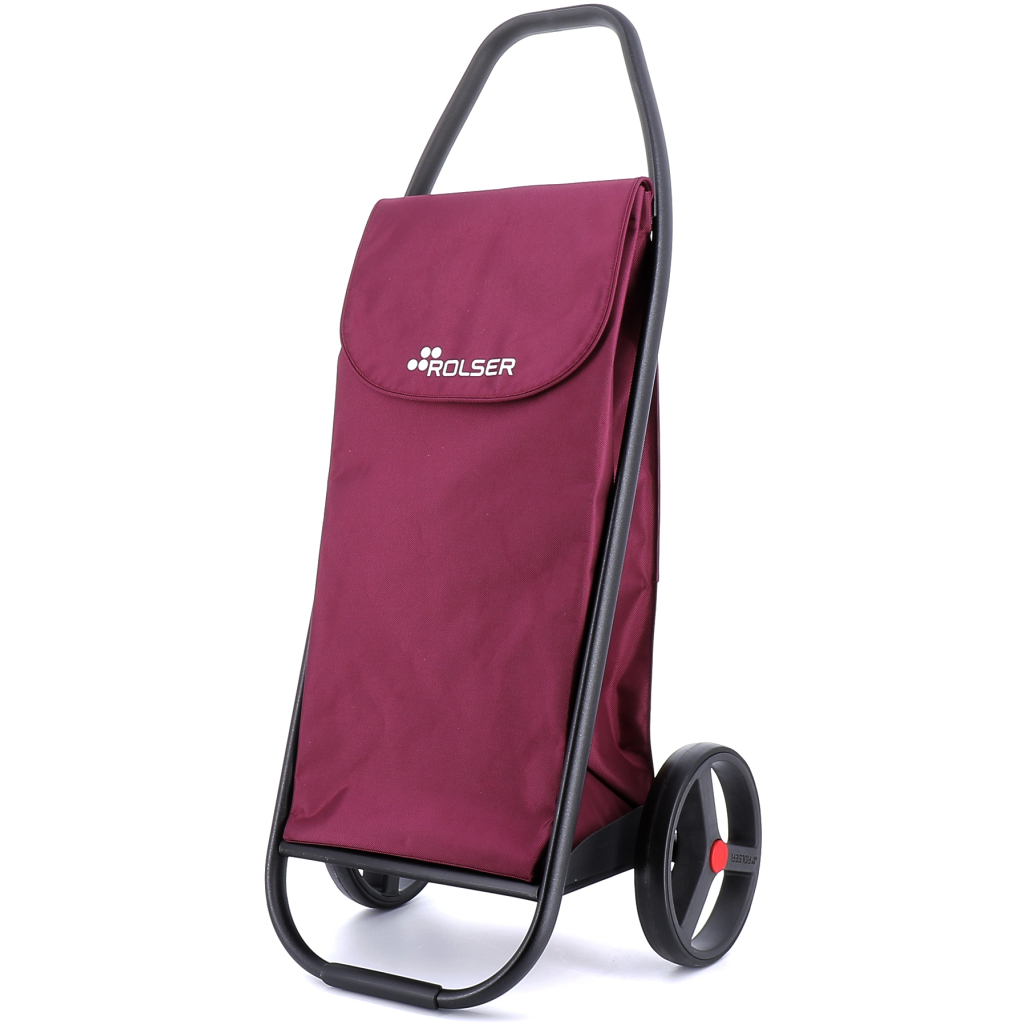 Сумка-візок Rolser Com MF 8 Black Tube Burdeos11 (COH012-1060) (930280) - зображення 3