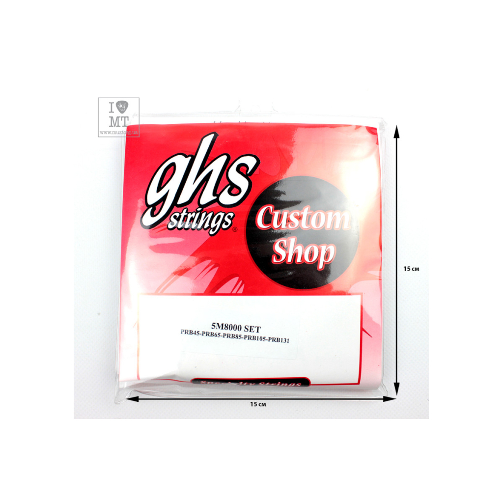 Струни для гітари GHS Strings 5M8000 Bass Progressives (204906) - зображення 2