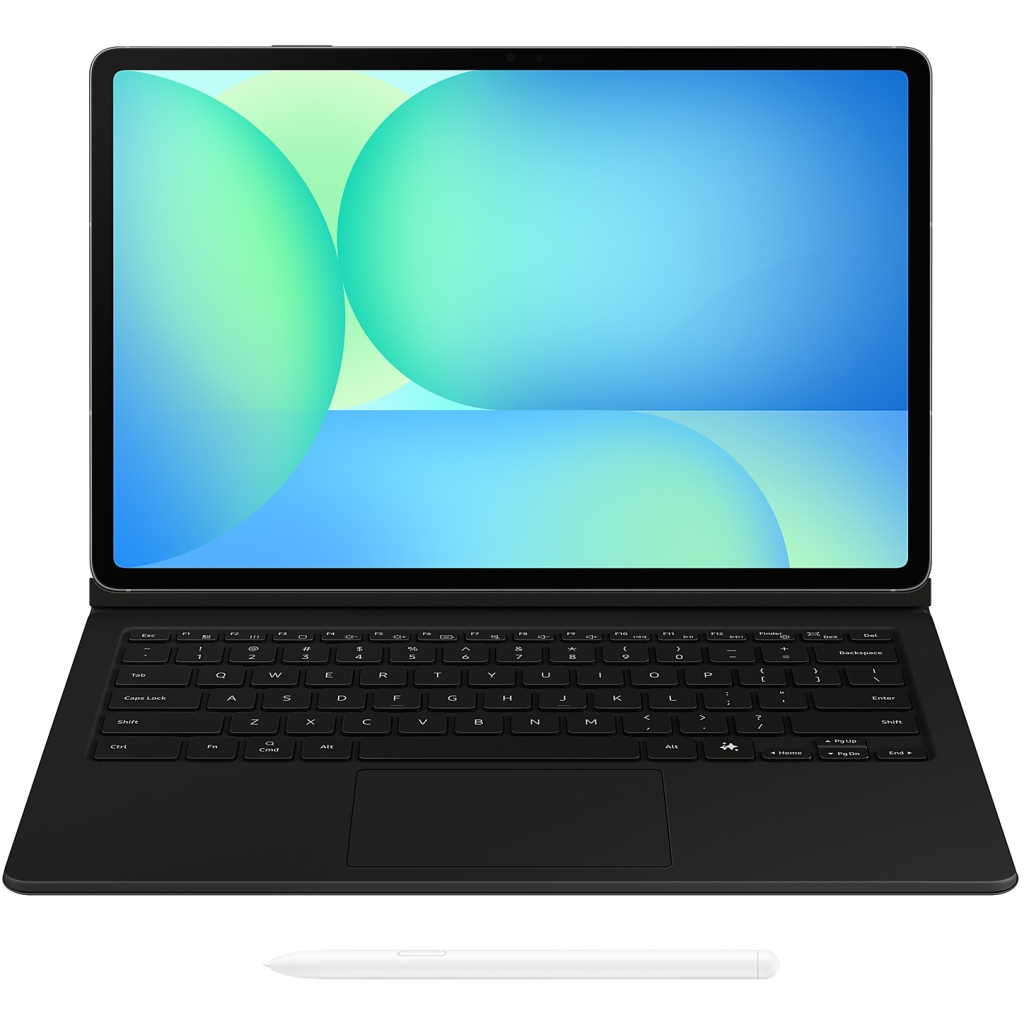 Чохол до планшета Samsung Book Cover Keyboard - AI Key Galaxy Tab S10 FE+ Black (EF-DX625BBEGUA) - зображення 2