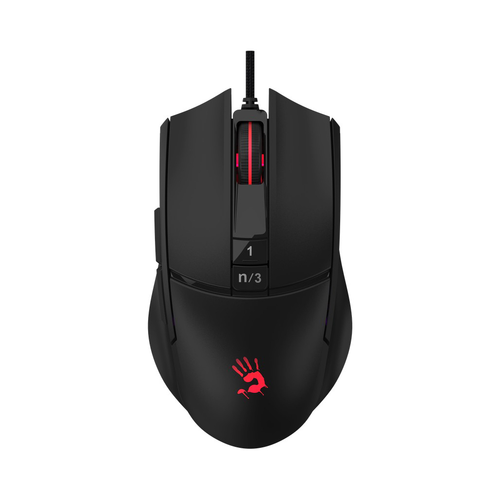 Мишка A4Tech Bloody L65 Max USB Stone Black (Bloody L65 Max Stone black) - зображення 1