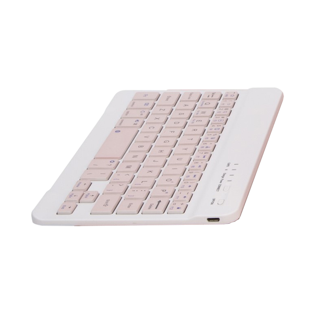 Клавіатура BeCover Bluetooth UA Pink (713411) - зображення 4