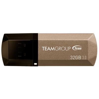 USB флеш накопичувач Team 32GB C155 Golden USB 3.0 (TC155332GD01) - зображення 1