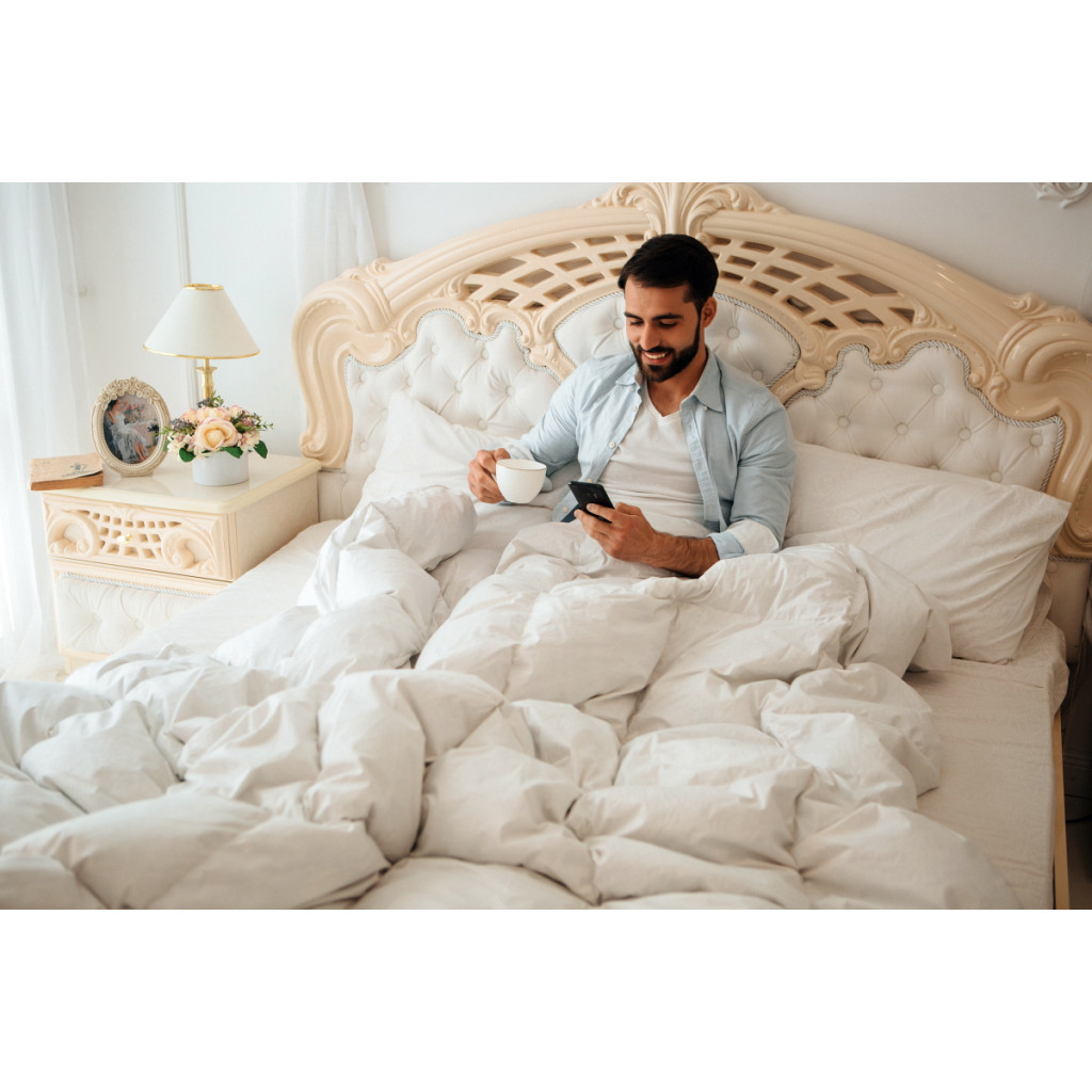 Ковдра MirSon пухова Raffaello 053 зима + 155x215 см (2200000003768) - зображення 8