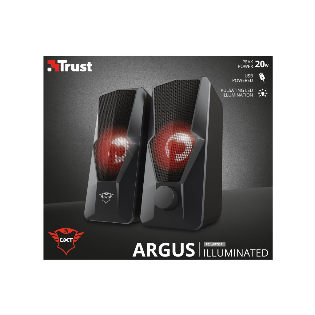 Акустична система Trust GXT 610 Argus Illuminated Black (23737) - зображення 10