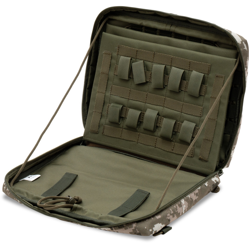 Чохол до планшета Vinga Tactical Military universal 12-13" MOLLE, Oxford 600D, pixel (VTB13UTMOP) - зображення 7