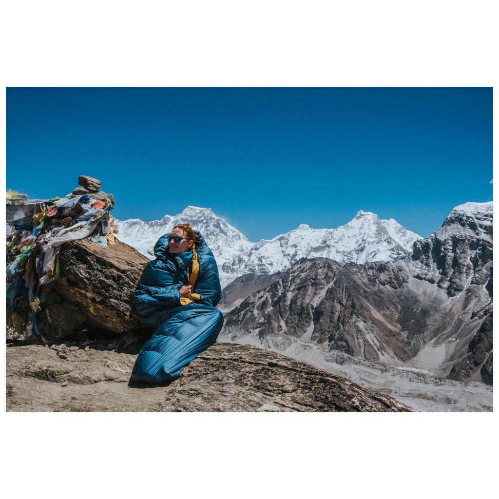 Спальний мішок Turbat Kuk пуховий 500 blue 195 см (012.005.0348) - зображення 9