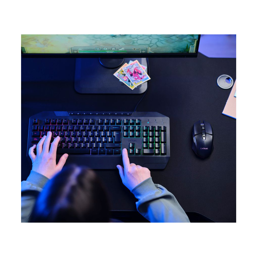 Мишка Trust GXT 110 Felox RGB Wireless Black (25037) - зображення 6