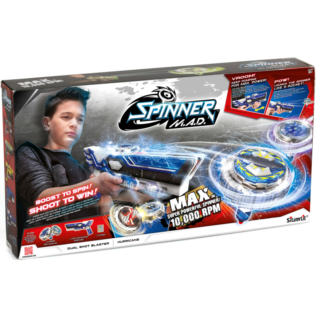Іграшкова зброя Spinner M.A.D. Бластер: Ураган (86311) - зображення 6