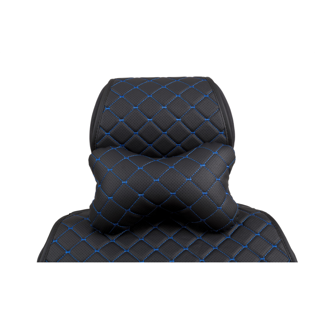 Подушка EVAtech ECO 27х16 см чорна з синьою ниткою (SPCRBL) - зображення 7