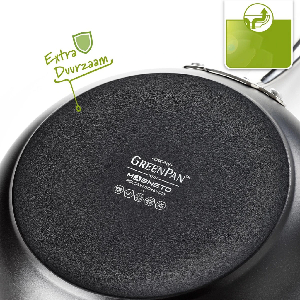 Сотейник GreenPan Barcelona Pro з кришкою 28 см, 4,6 л (CC005328-001) - зображення 3