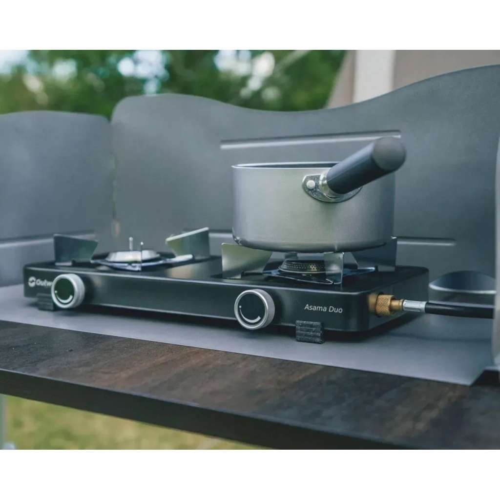 Портативна газова плитка Outwell Asama Duo Bruner (651265) (931590) - изображение 5