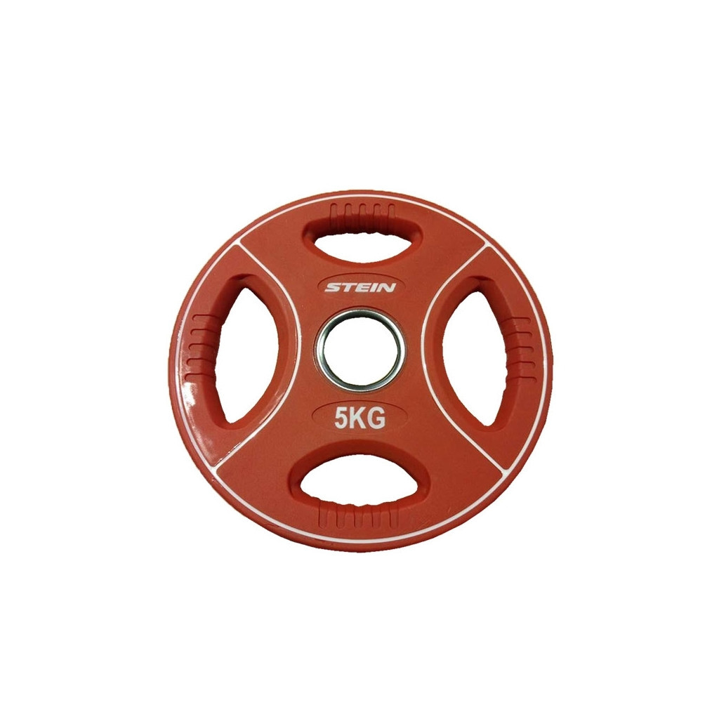Диск для штанги Stein Поліуретановий 5 кг (DB6092-5) - зображення 1