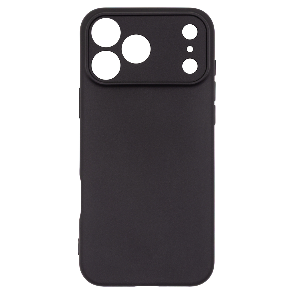Чохол до мобільного телефона Armorstandart Matte Slim Fit Apple iPhone 17 Pro Max Camera cover Black (ARM86233) - зображення 1