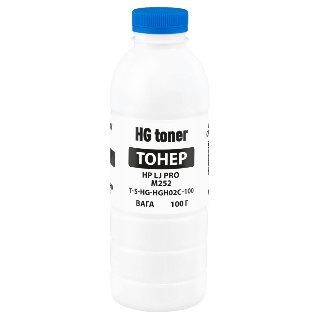 Тонер HP CLJ Pro M252 100г, cyan HG (TSM-HGH02C-100) - зображення 1