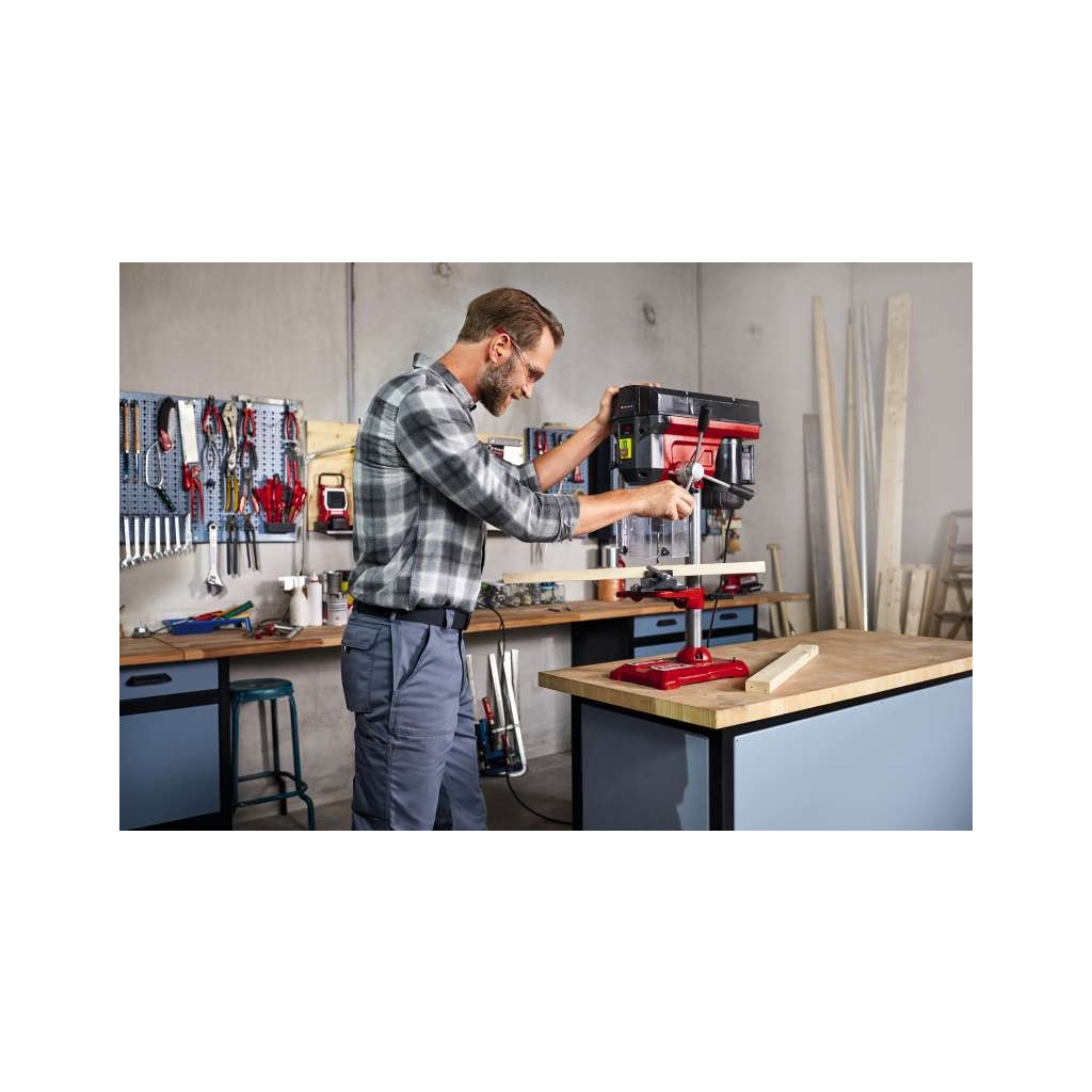 Свердлильний верстат Einhell TE-BD 550 E, 550Вт, 450-2500 об/хв, 21.2кг (4250690) - зображення 7