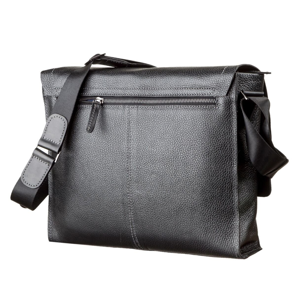 Сумка Shvigel Шкіряна Чорна (11106) - зображення 2