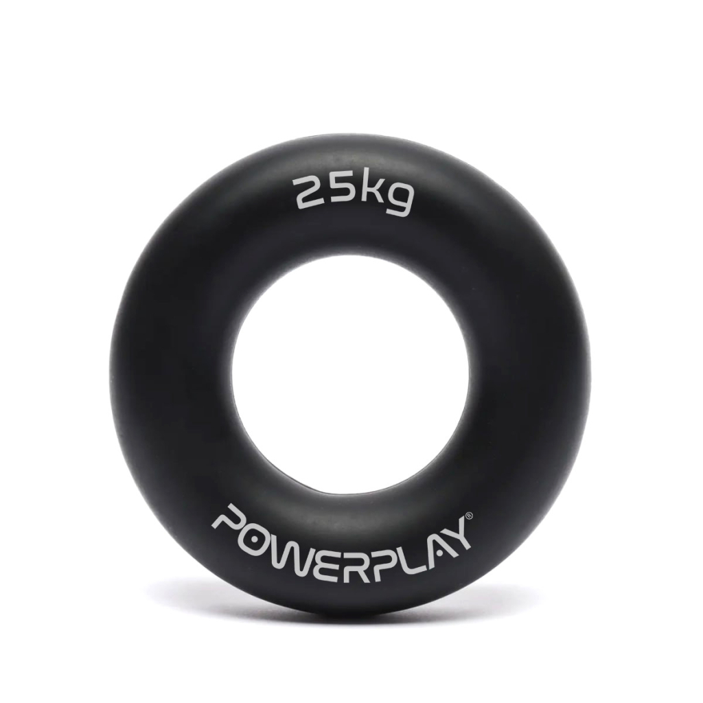 Еспандер PowerPlay PP-4324 Hand Grip Ring Hard 25 кг Чорний (PP_4324_25kg) - зображення 1