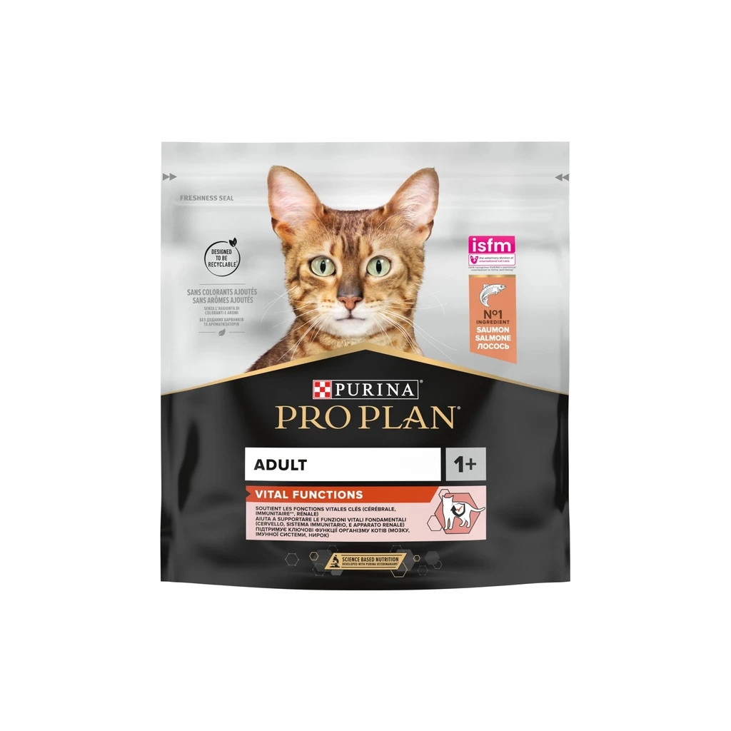 Сухий корм для кішок Purina Pro Plan Original з лососем 400 г (7613036545037) - зображення 1