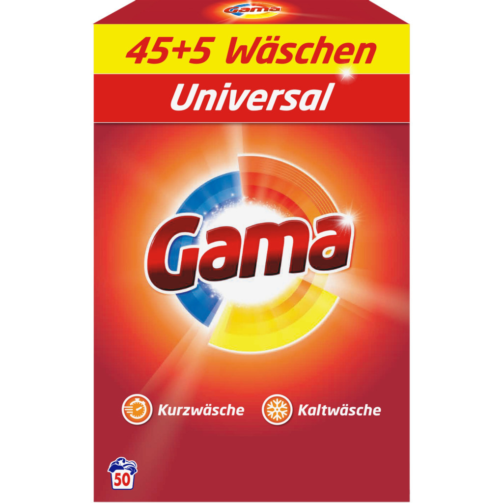 Пральний порошок Gama Universal 3.25 кг (8435495806691) - зображення 1