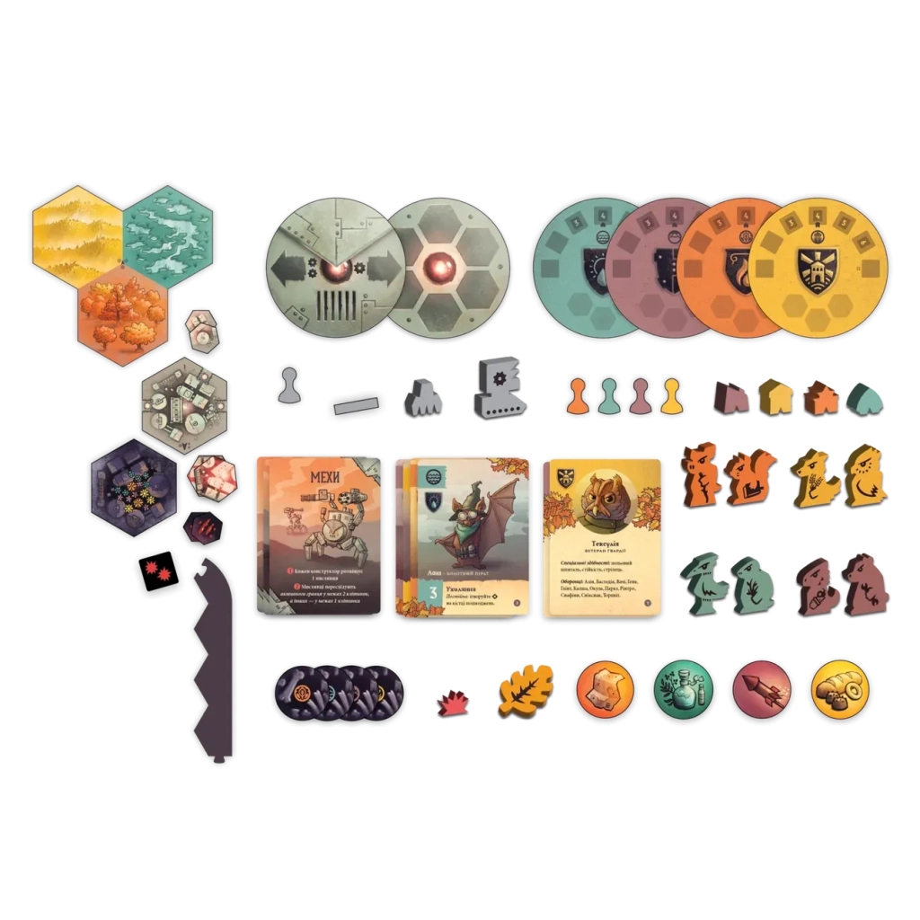 Настільна гра Geekach Games Оборонці нетрів (Defenders of the Wild) (укр.) (GKCH216dw) - зображення 2