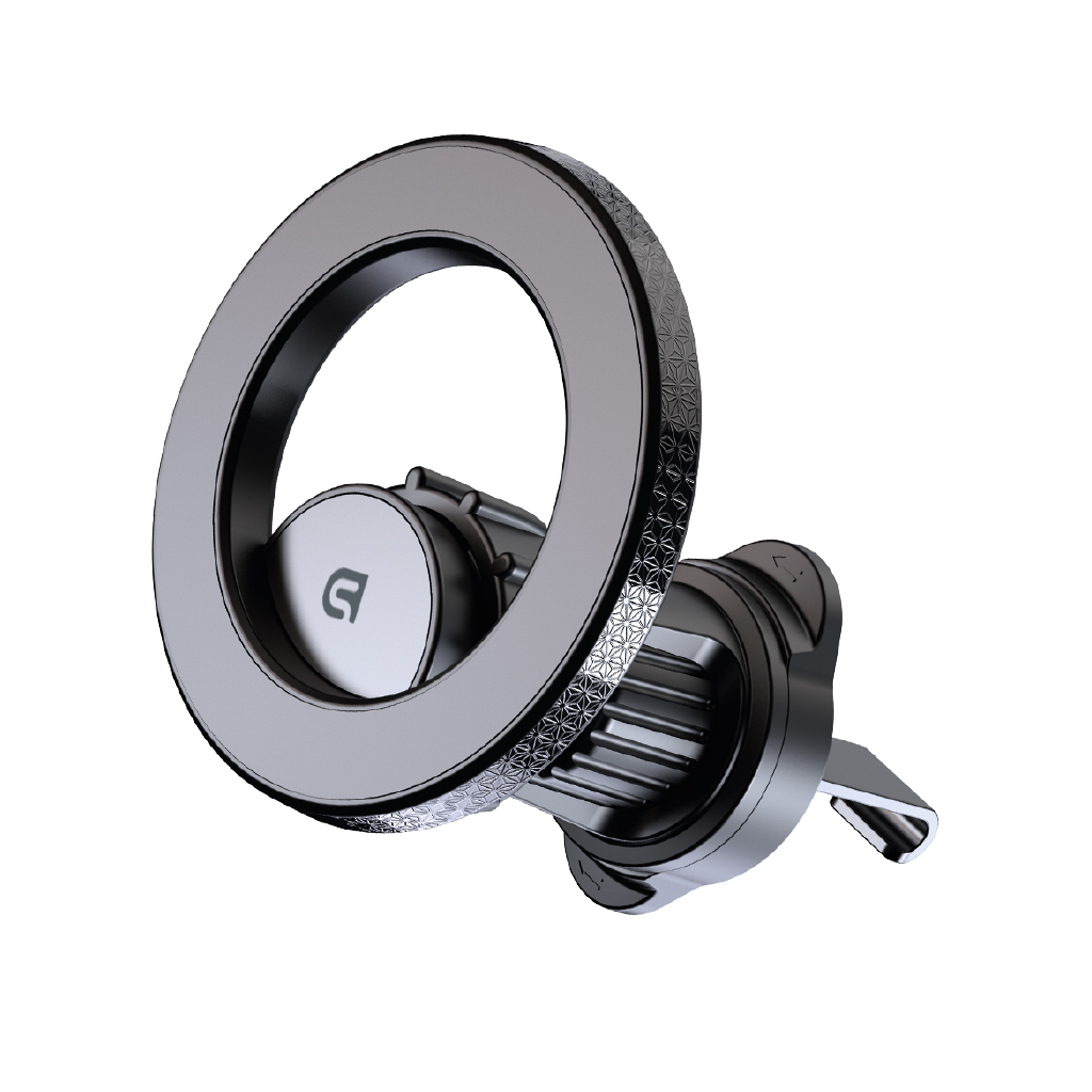 Універсальний автотримач Armorstandart GoEasy Airvent magnetic Black (ARM85336) - зображення 1