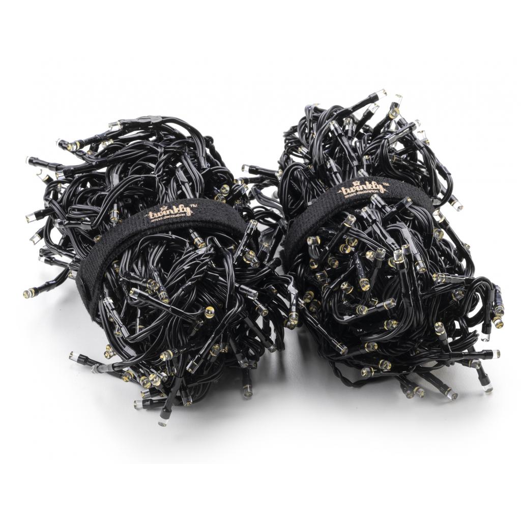 Гірлянда Twinkly Smart LED Cluster AWW, 400, BT+WiFi, Gen II, IP44 кабель чо (TWC400GOP-BEU) - зображення 5