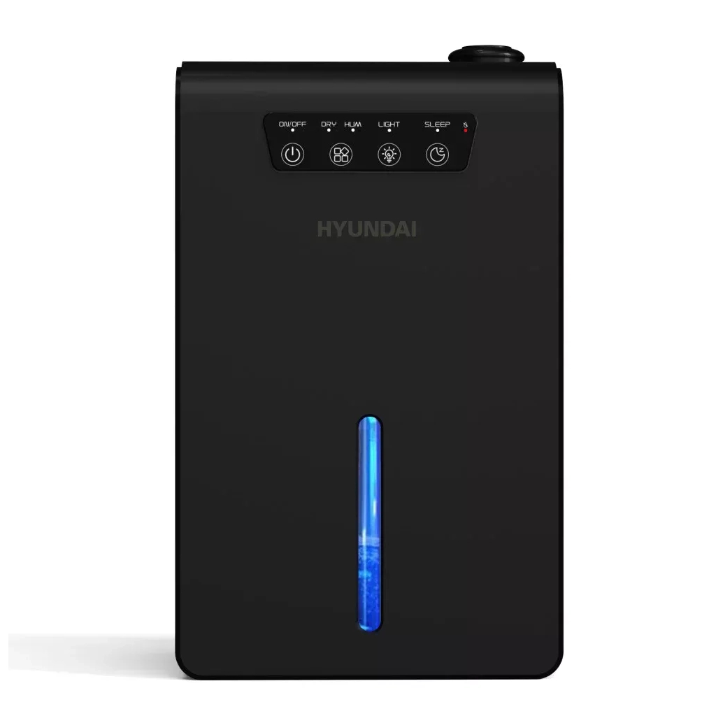 Осушувач повітря Hyundai HDSH002UA 1л.на добу, 25м.кв, 70Вт, фуккція зволоження, ел.кер-н (HDSH002UA) - зображення 1