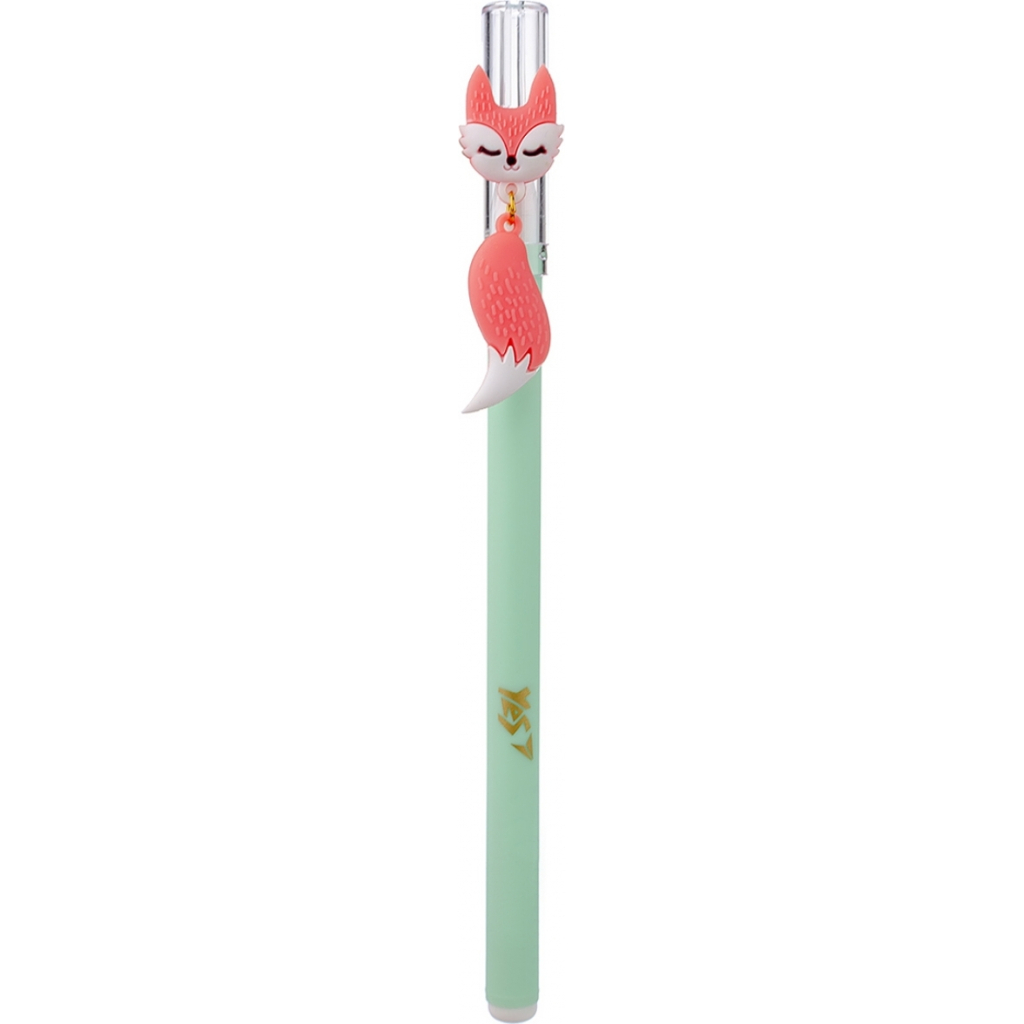 Ручка кулькова Yes Smart fox 0,7 мм синя (412009) - зображення 1