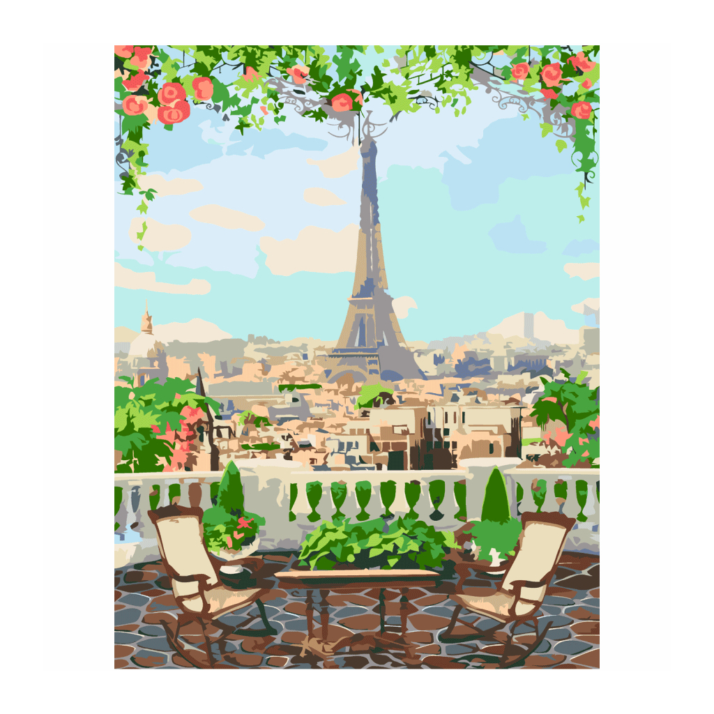 Картина по номерам Rosa Star Романтичне місце 35х45 см (4823098517801) - зображення 1