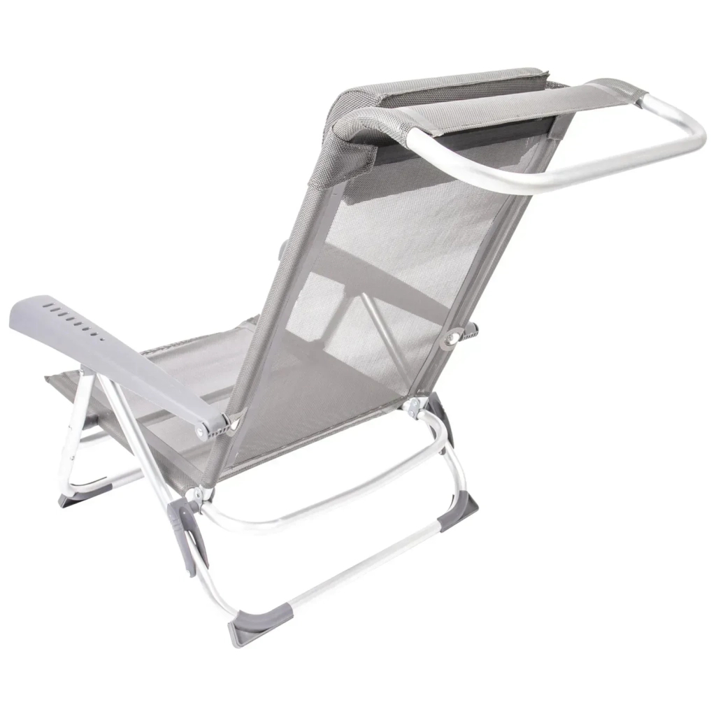Крісло складане Bo-Camp Saint-Tropez Grey (1204796) (DAS303395) - зображення 6
