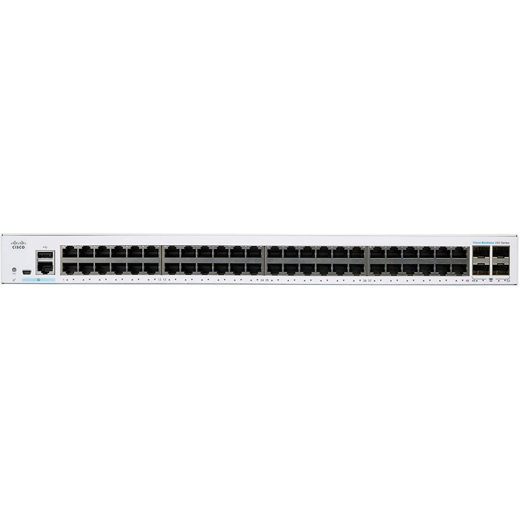 Комутатор мережевий Cisco CBS220-48T-4X-EU - зображення 2