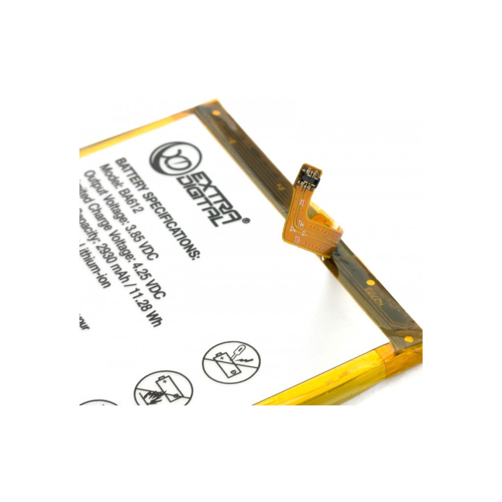 Акумуляторна батарея Extradigital Meizu M5s 2930 mAh (BMM6462) - зображення 3