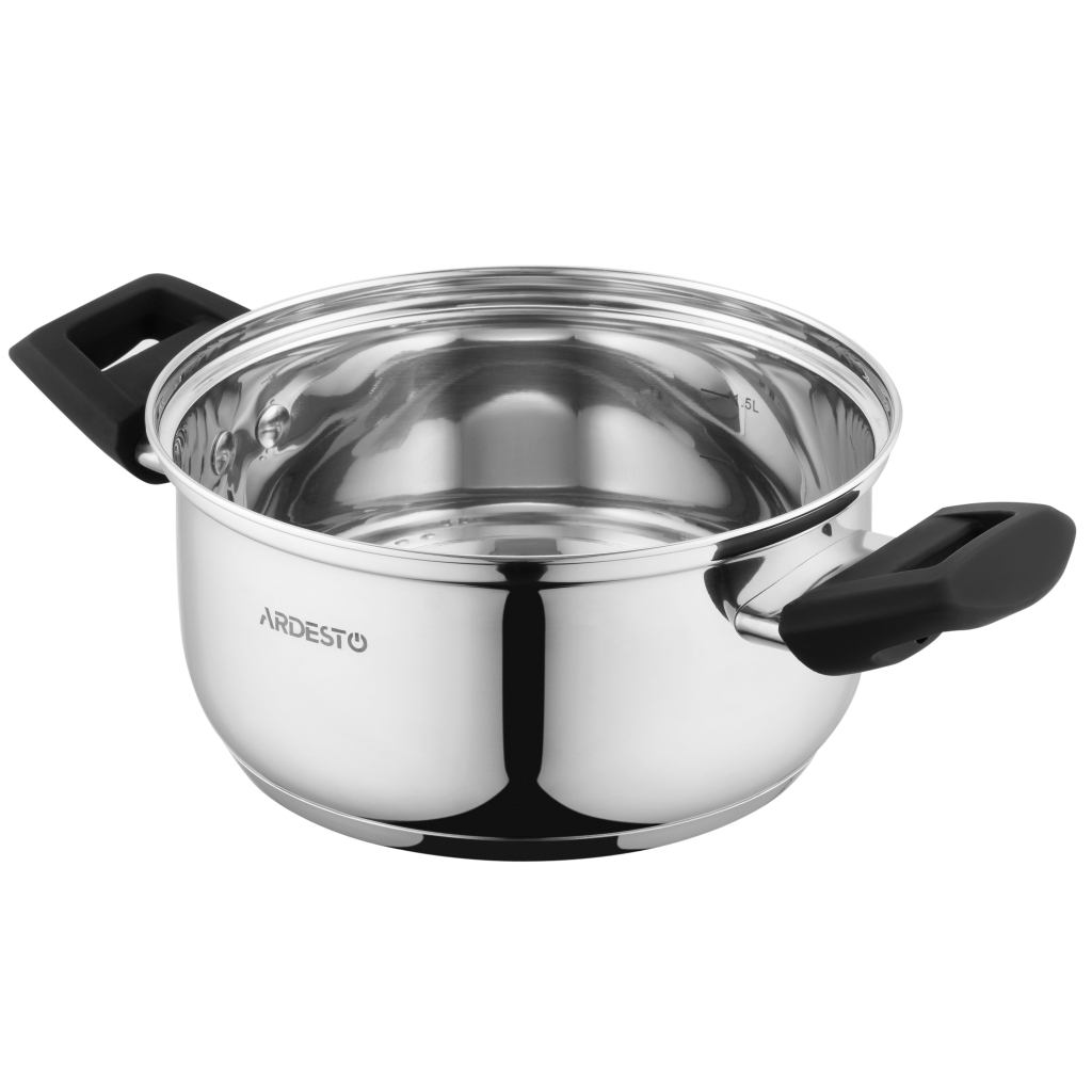 Каструля Ardesto Gemini з бакелітовими ручками 2.0 л (AR3520G) - зображення 2