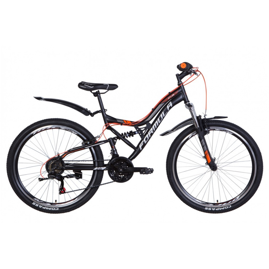 Велосипед Formula 26" ATLAS AM2 Vbr рама-17" 2021 Anthracite/Red (OPS-FR-26-454) - зображення 1