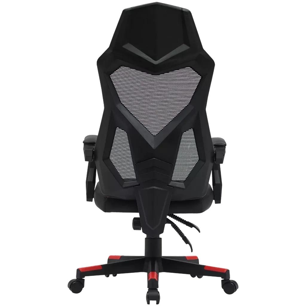 Крісло ігрове Canyon Flow MCH01 Mesh Black/Red (CNE-MCH01R) - зображення 4