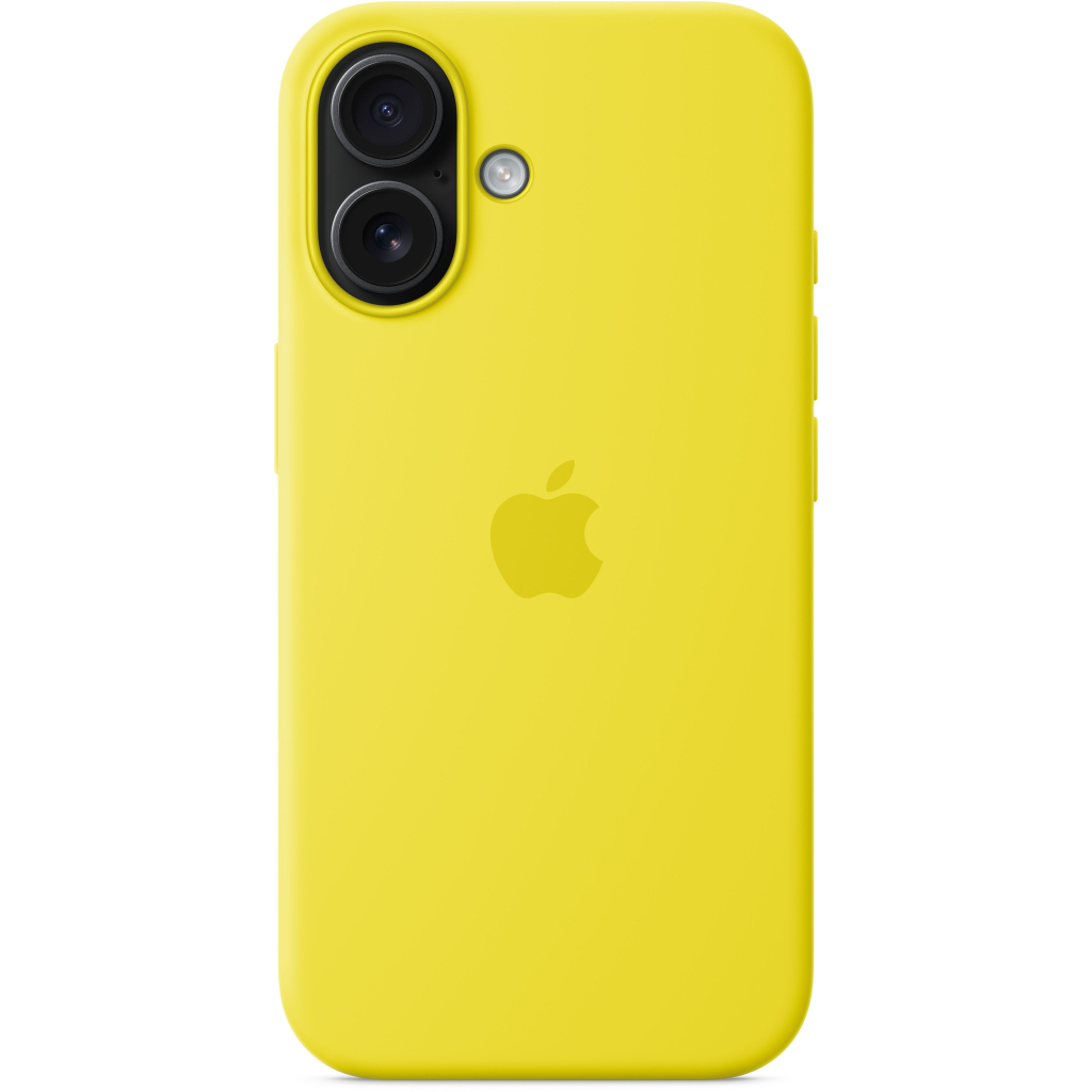 Чохол до мобільного телефона Apple iPhone16 Silicone Case with MagSafe - Star Fruit (MYY73ZM/A) - зображення 6