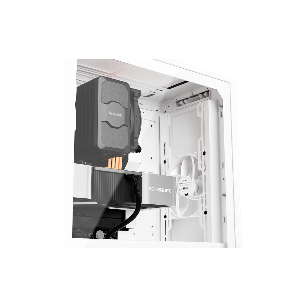 Корпус Be quiet! PURE BASE 501 Airflow з віконцем,білий (BGW75) - зображення 7