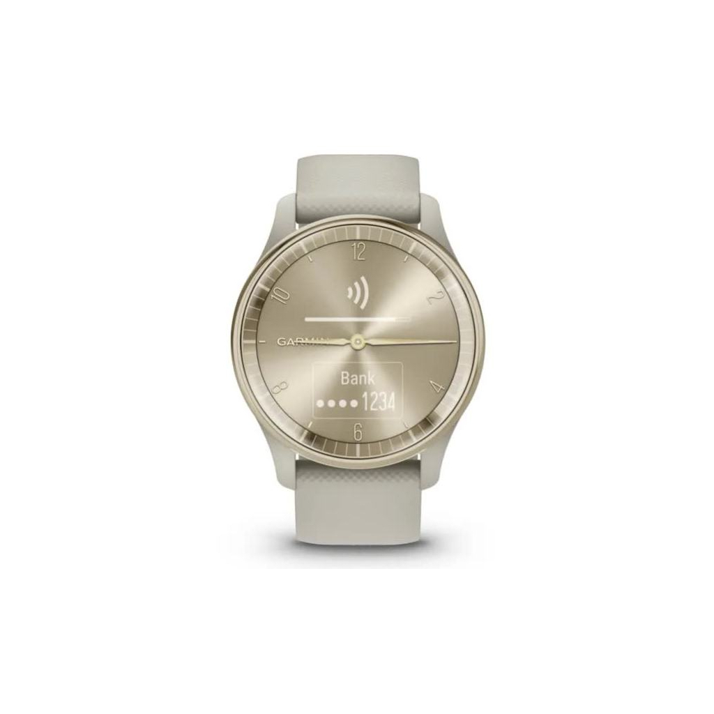Смарт-годинник Garmin vivomove Trend, WW, French Gray, Silicone, GPS (010-02665-02) - зображення 4