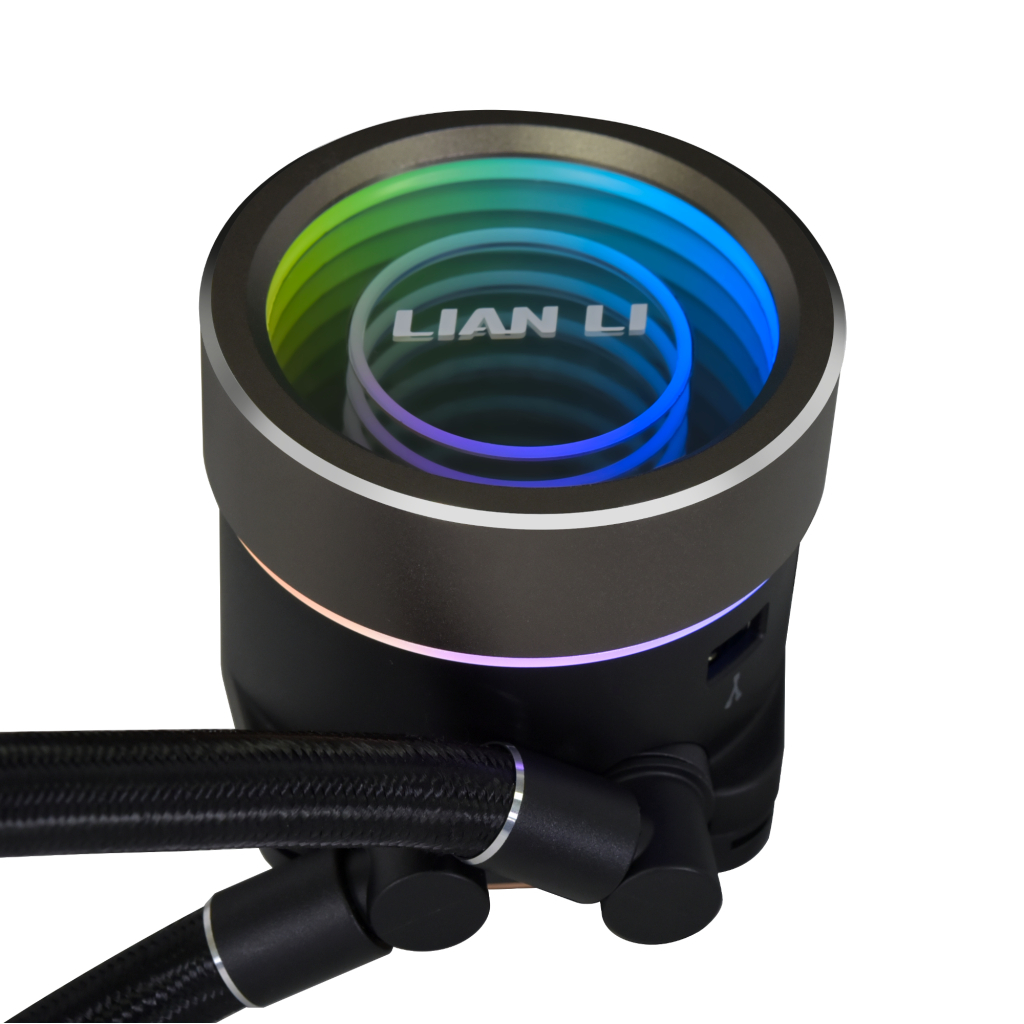 Система рідинного охолодження Lian Li GA II Trinity 360 SL-Inf Black (G89.GA2T36INB.00) - зображення 7